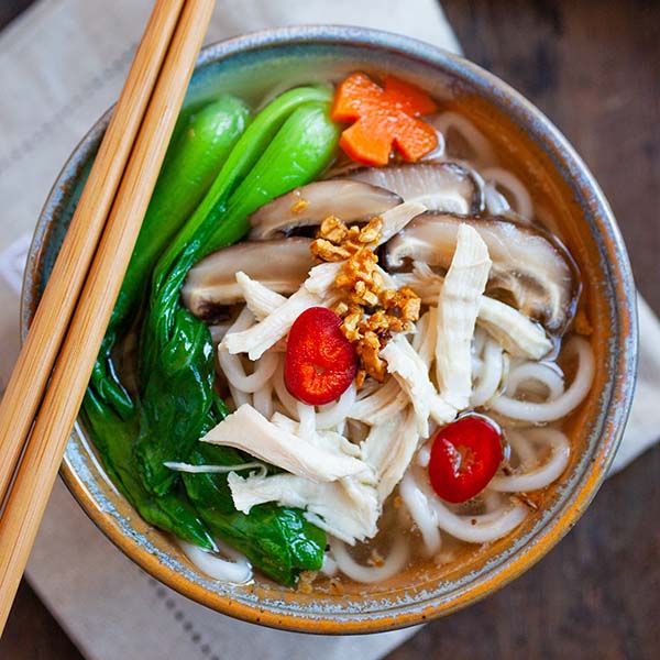 Homemade Chinese Chicken Noodle Soup: Fresh & Flavorful, Not Instant